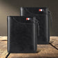 Newly Fossy Multi-functional RFID Blocking Waterproof Durable PU Leather Wallet