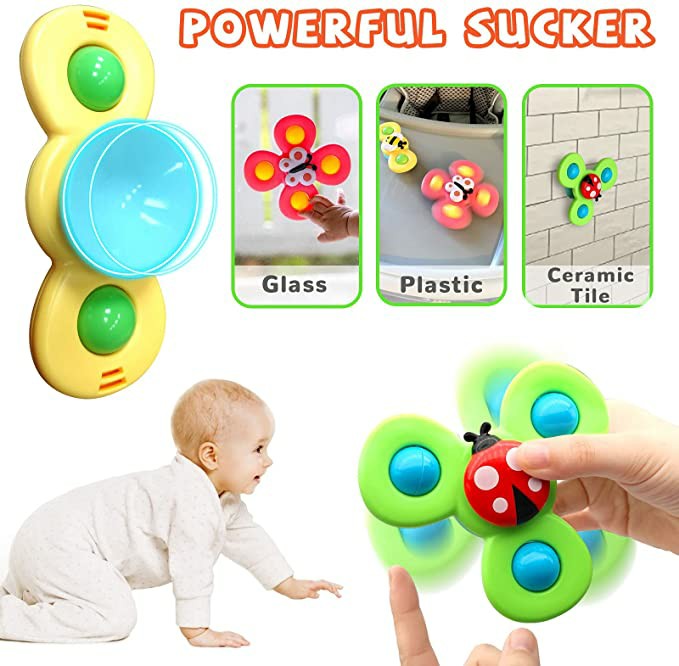 🧩Last Day 50% OFF🔥Suction Cup Spinner Toys
