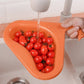 🔥 Kitchen Sink Drain Basket Swan Drain Rack🔥