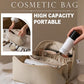 Large capacity travel cosmetic bag