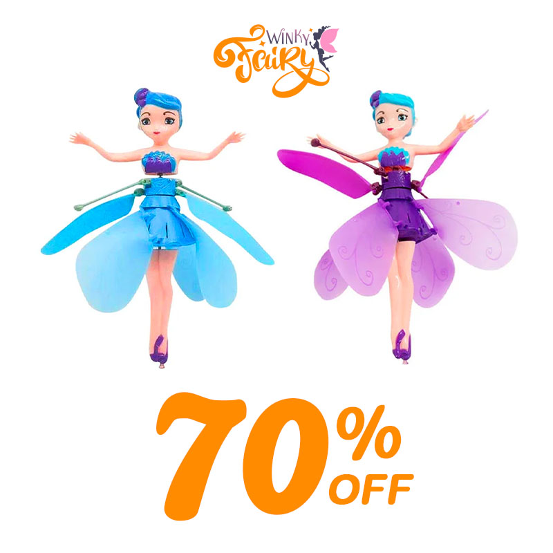 🔥Last Day 48% Off🔥 – Magic Flying Fairy Princess Doll