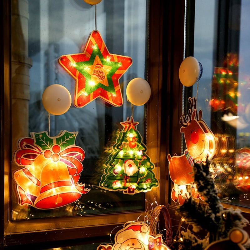 CHRISTMAS PRE-SALE 50%OFF NOW🎄Christmas Window Hanging Lights