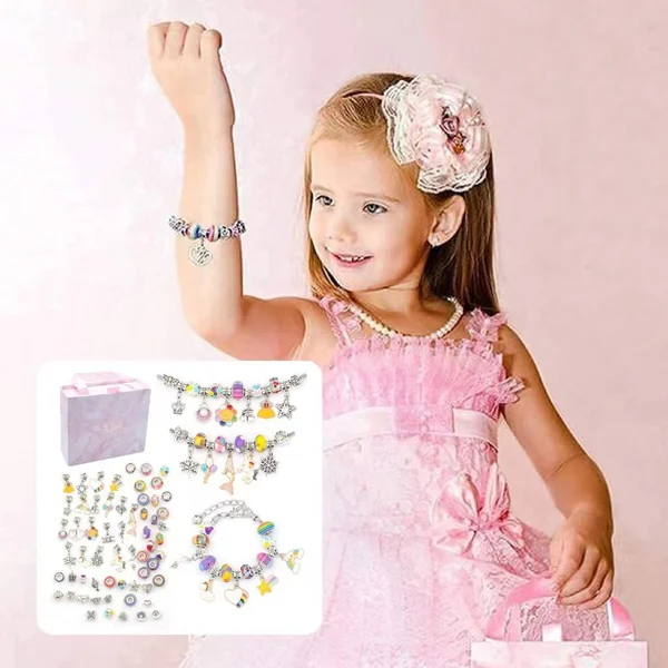 (🌲Early Christmas Sale)🎉The Best Gift For Children-🎀DIY Gorgeous Bracelet Set