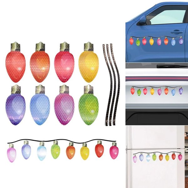 🎁Last Day 48% OFF - Magnet Reflective Light Bulb Decorations✨